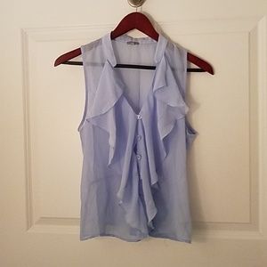 Shirt with ruffles